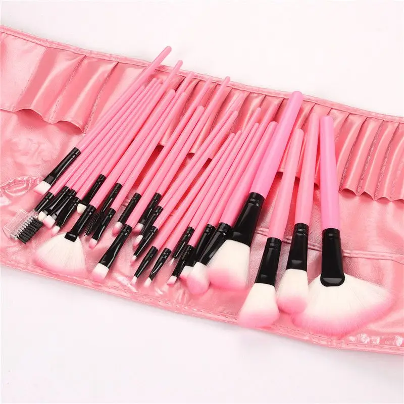 

24Pcs Professional Makeup Brushes Set Cosmetic Powder Eye Shadow Foundation Blush Blending Concealer Beauty Make Up Tool Brushes