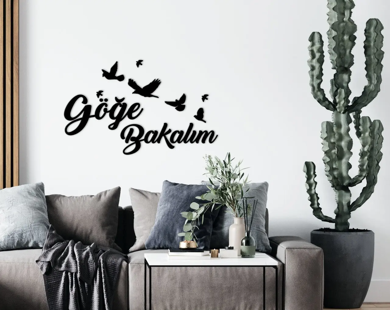 

BK дома Göğe стена Yazısı-1