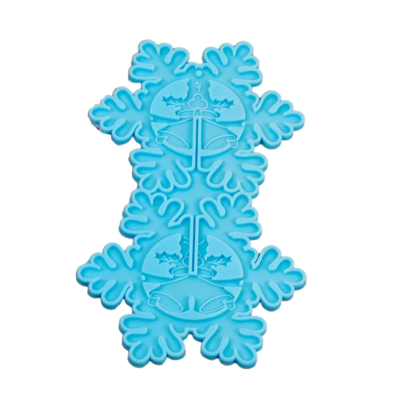 

Snowflake Christmas Tree Hangings Five-pointed Star Mold Reusable Party Supplies