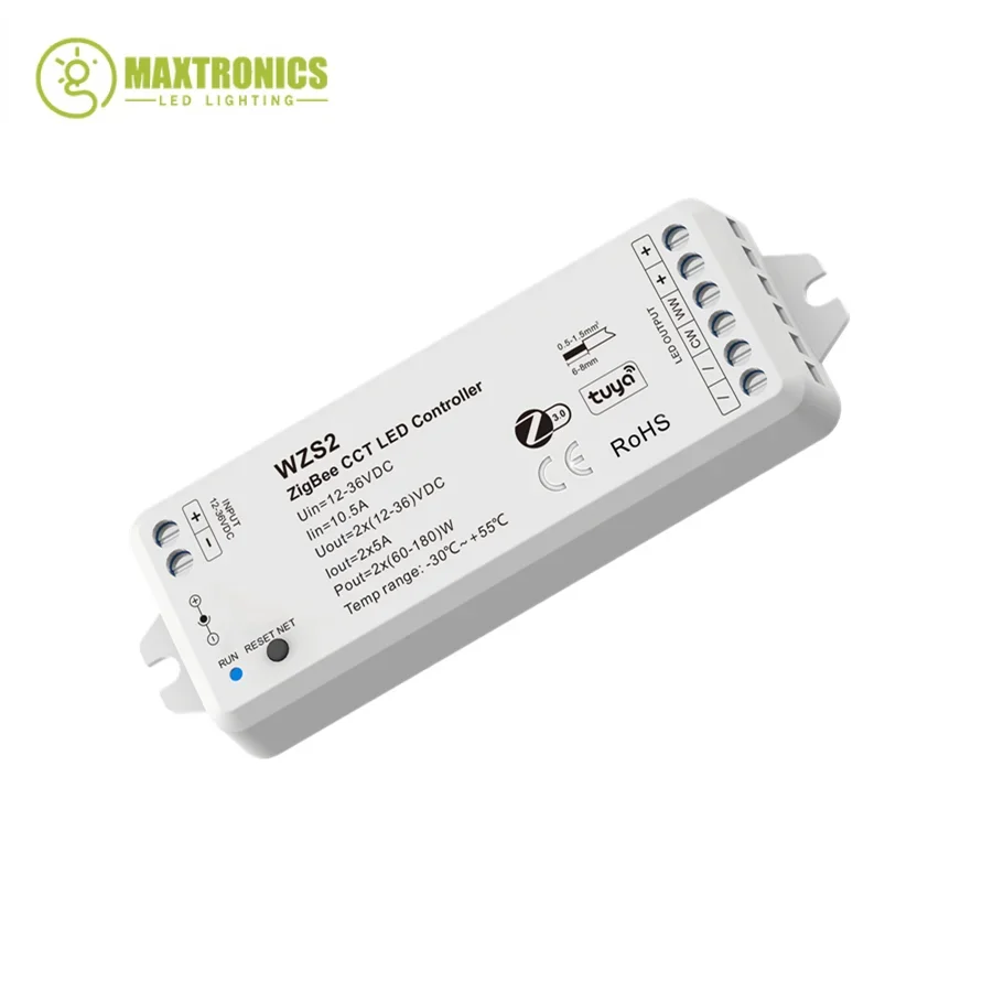 Контроллер яркости ZigBee Tuya APP 3 0 с постоянным напряжением 12-36 В постоянного тока 24 2