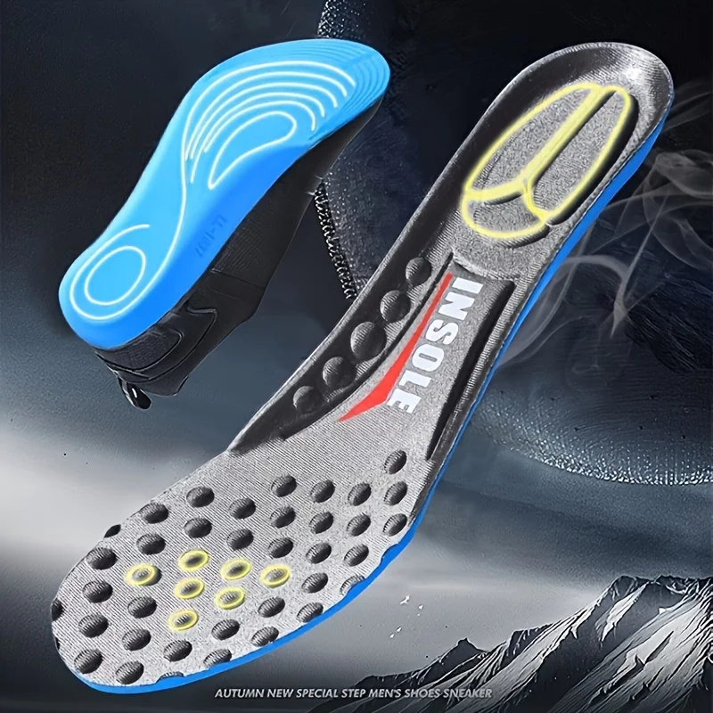 1 Пара Ортопедических Спортивных Стельок Для Бега — Мягкая Поддержка Свода Стопы