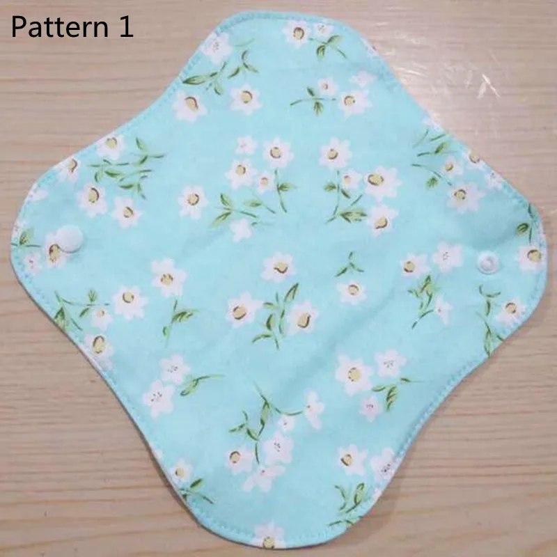 

Health Reusable Menstrual Pads Cloth Sanitary Pad Washable Panty Liner Sanitary Pads Napkin Feminine Hygiene Color Random