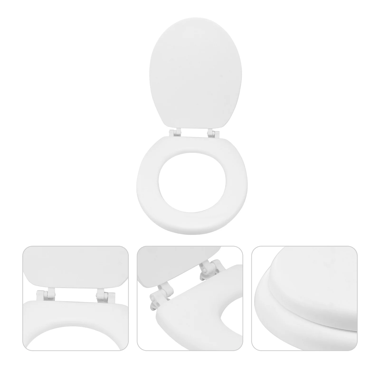 

1pc Universal Toilet Lid Thicken Toilet Cover Toilet Gasket