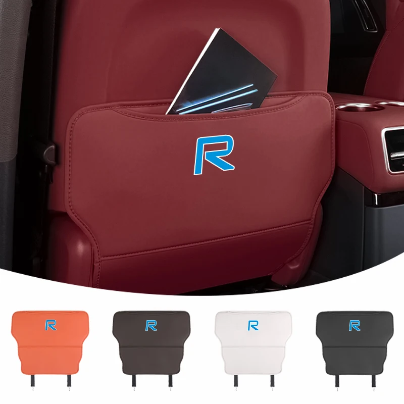 2 шт. кожаный чехол для хранения на внутреннем сиденье автомобиля Volvo AWD C30 C70 S60 S80 S90