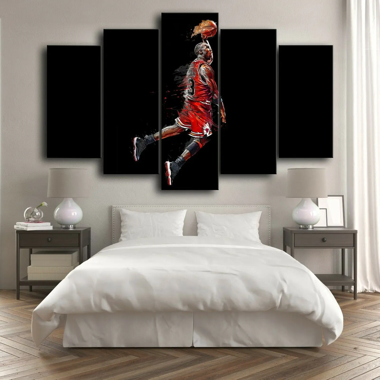 Холст с изображением баскетбола Dunk настенный художественный принт домашний