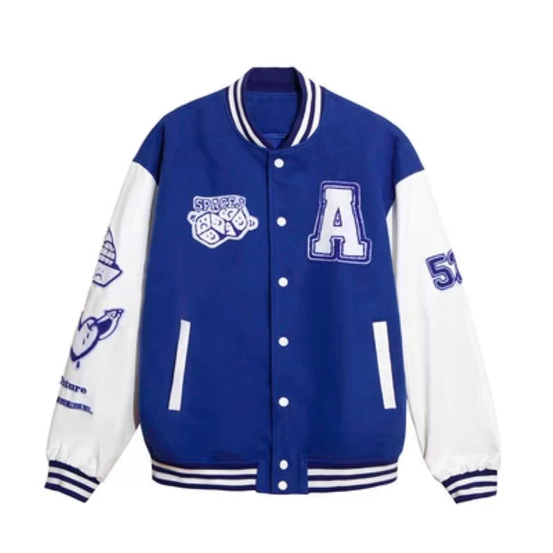 

Letterman Jacket Unisex Street Varsity Jackets Embroidered Baseball Uniform Men Hip Hop Superior Quality Bomber Jacket Coats