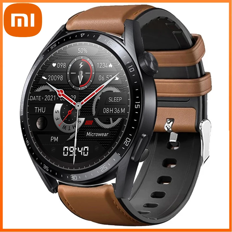 

Xiaomi New Smart Watch Men Full Touch Screen Sport Fitness Watch IP67 Waterproof Bluetooth For Android ios smartwatch Men GT3