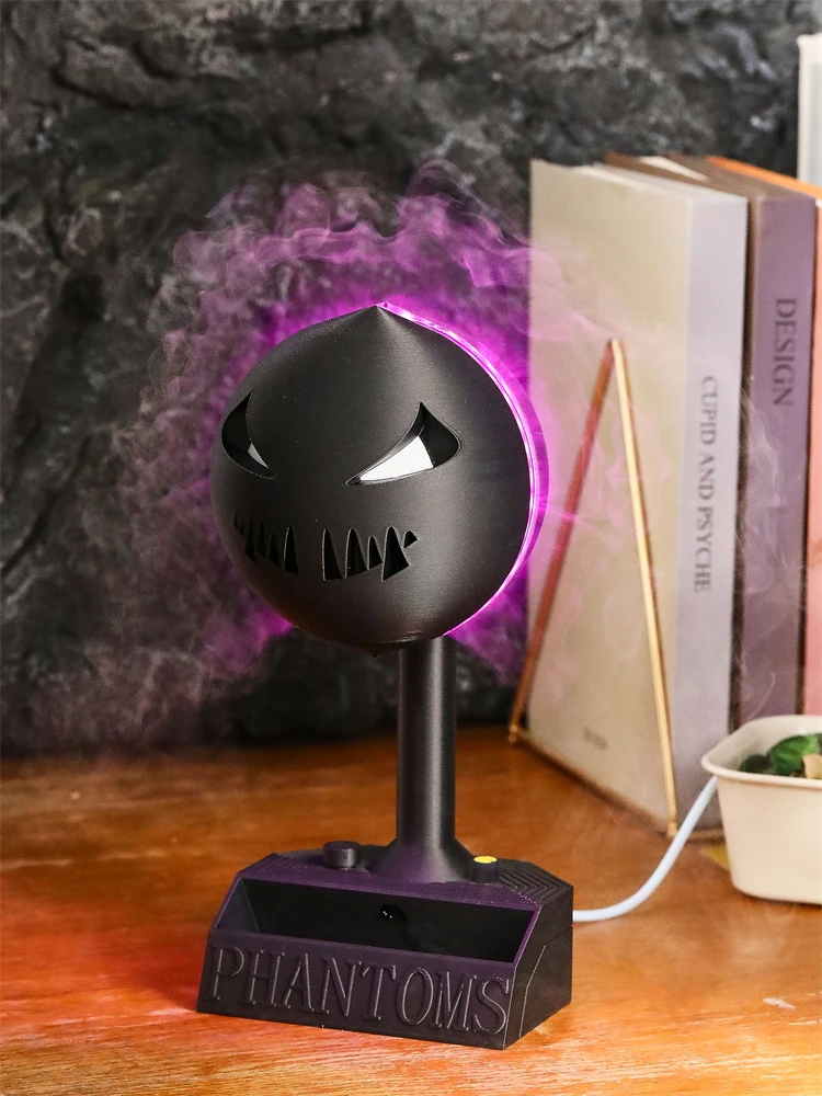 3D печать привидение увлажнитель USB зарядка Карманный Монстр призрак атомайзер Elf