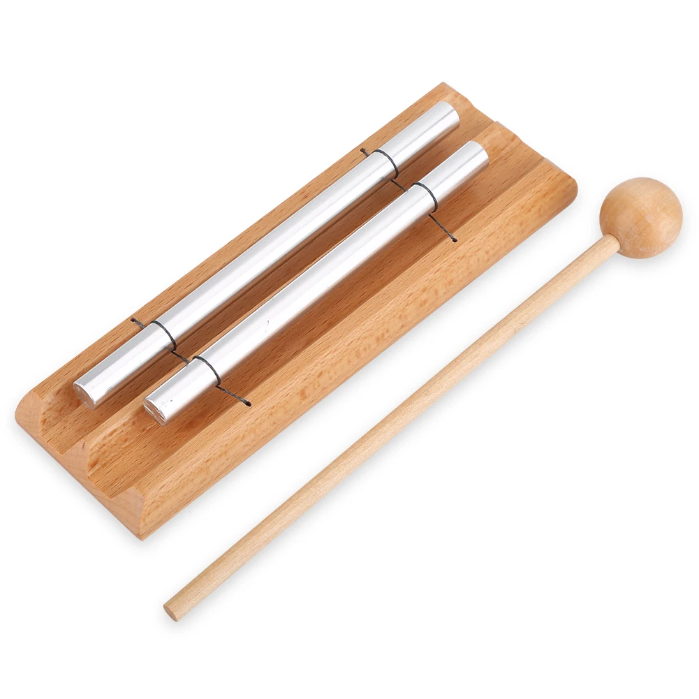 

2-Tone Percussion Instrument with Mallet Musical Education Toy for Children Kids Toddle