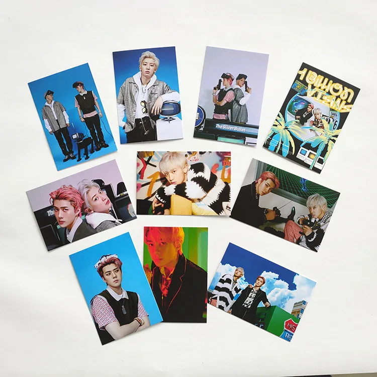

5pcs/set Kpop Group Photocard EXO-SC Nothin Collection Cards Photo Cards Postal Card LOMO Card for Fans