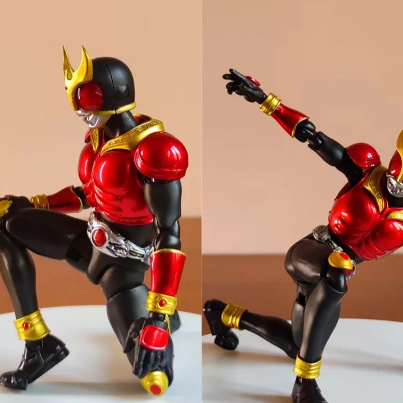 Фото Коллекционная модель Kamen Rider SHF: Титан Скай Ред Голд (сублимационная печать, имитация кости), аниме-фигурка для коллекции №2