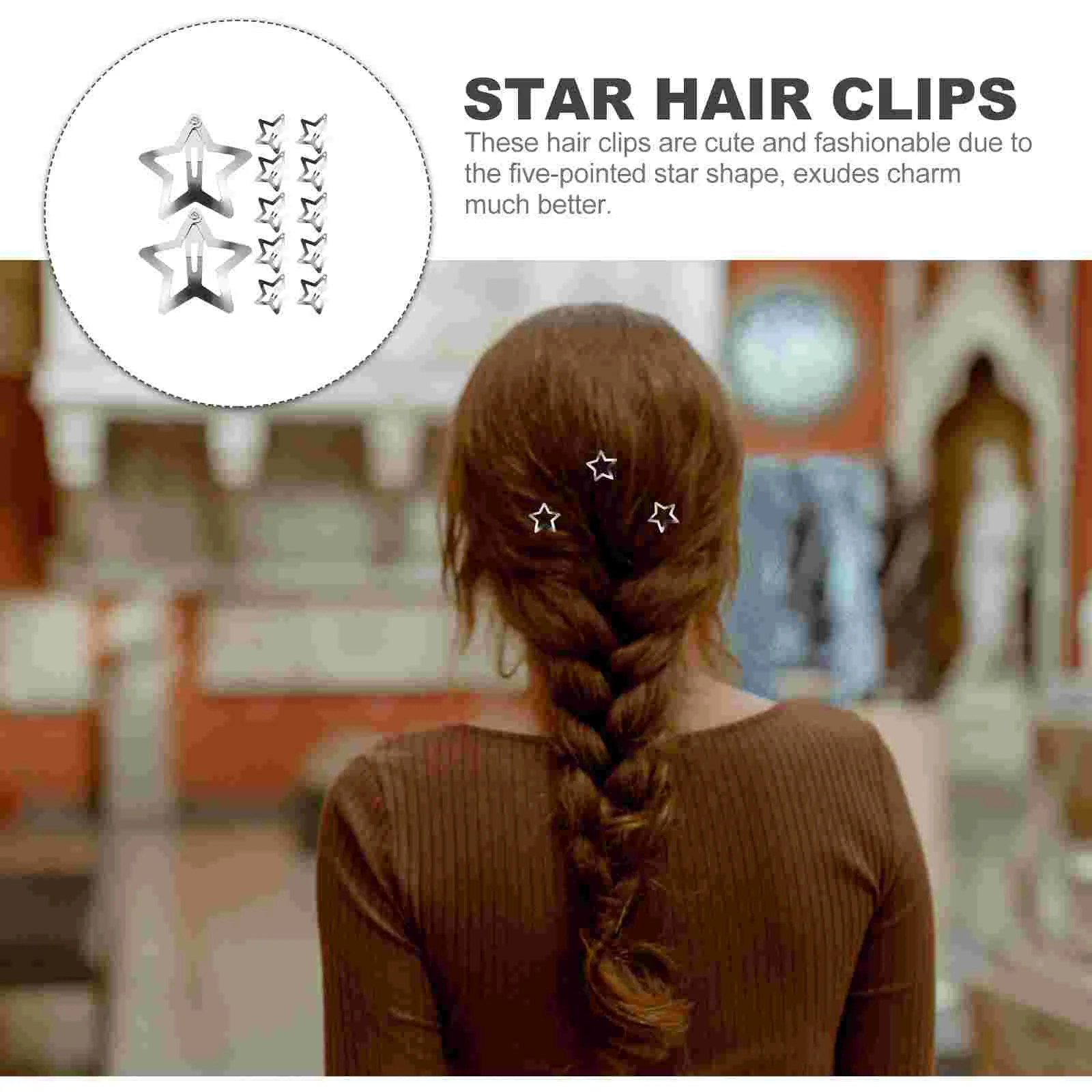 20 шт. заколки для волос со звездами маленькие милые аксессуары инструменты