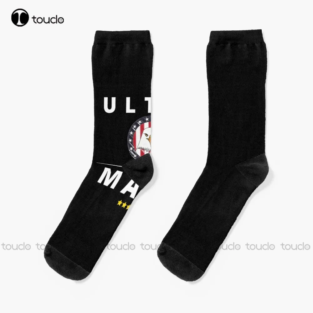 

Proud Ultra Maga Socks Trump 2024 Graphic Socks 360° Digital Print Street Skateboard Socks Comfortable Girls Sports New Popular