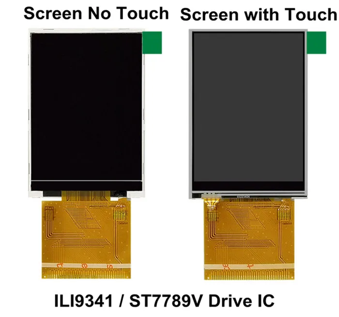 3 5-дюймовый 37PIN 65K/3 2 K цветной TFT ЖК-экран ST7789V ILI9341 Привод IC 262 (RGB)* 240 MCU 320 бит