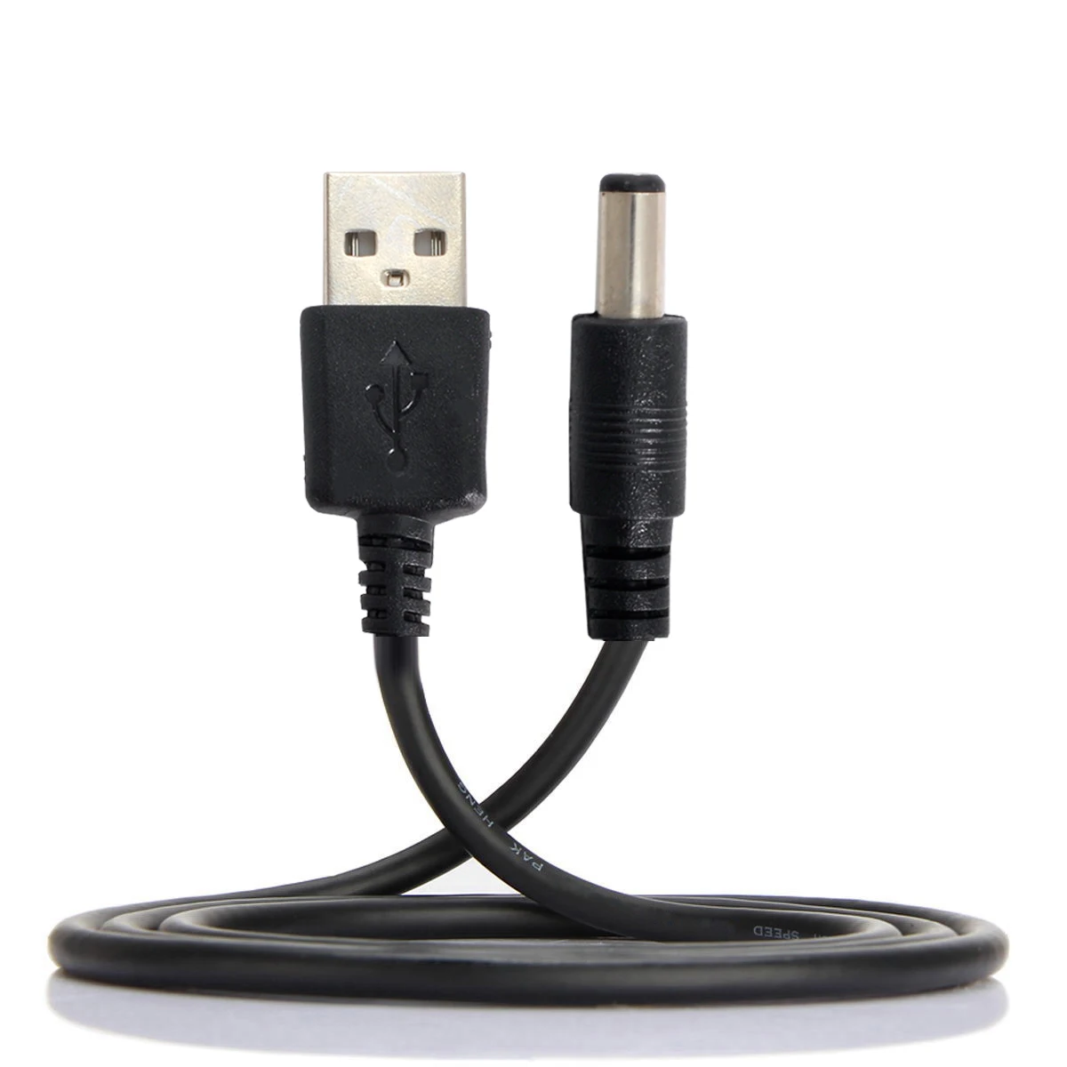 Кабель CY 80 см постоянный ток 5 В USB 2 0 тип A Штекер 5x2 1 мм штекер питания постоянного