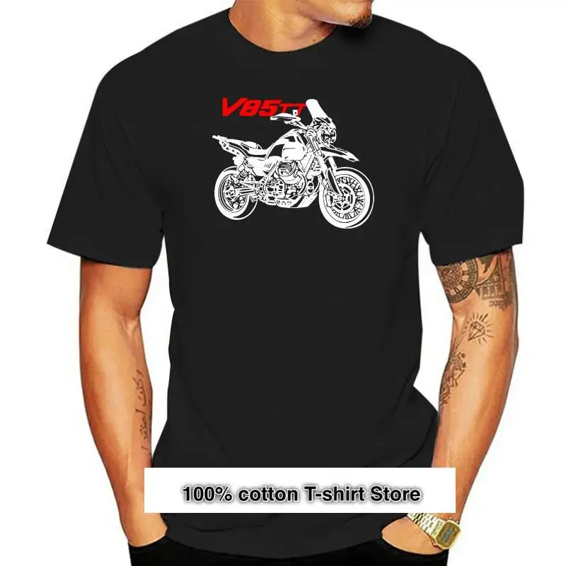 

Хлопчатобумажная рубашка для мужчин, хлопчатобумажная рубашка, с рисунком мотоцикла guzi V85Tt V 85 T, 2022
