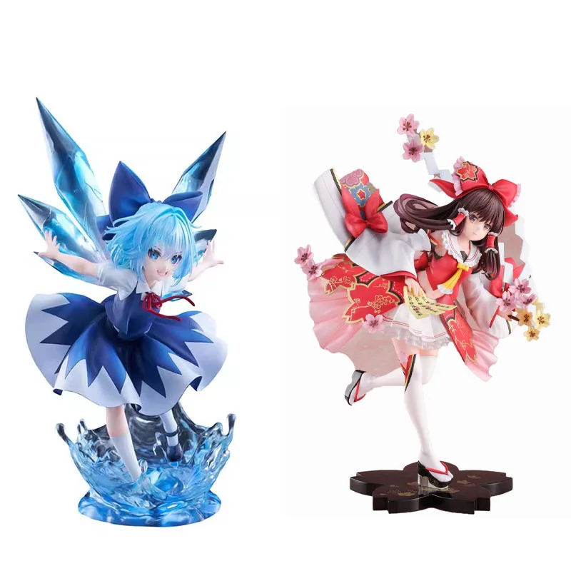 В наличии оригинальные F:NEX Hakurei Reimu Cirno Chiruno 1/7 статические продукты игрушечных