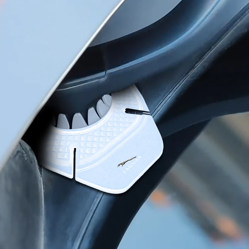 

2pcs Car Badge Wiper Hole Protection Cover Dust Cover for Jaguar XF XE XJ F-Pace X-Type S-Type F-Type E-Pace I-PACE XK