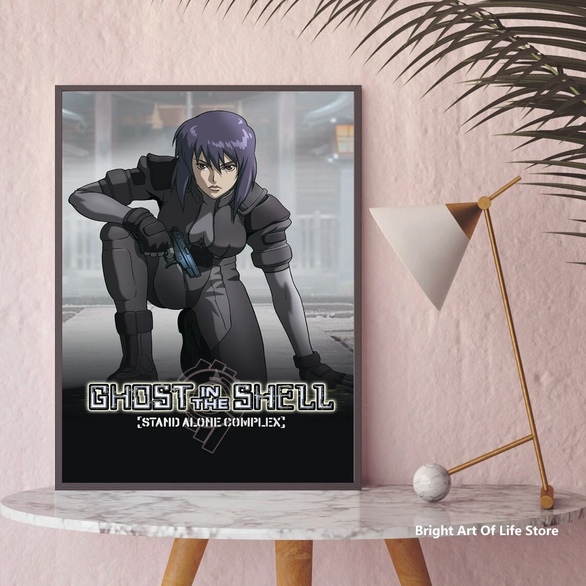 Призрак в Ракушке автономный постер японское аниме ТВ-серия арт-Обложка фильм