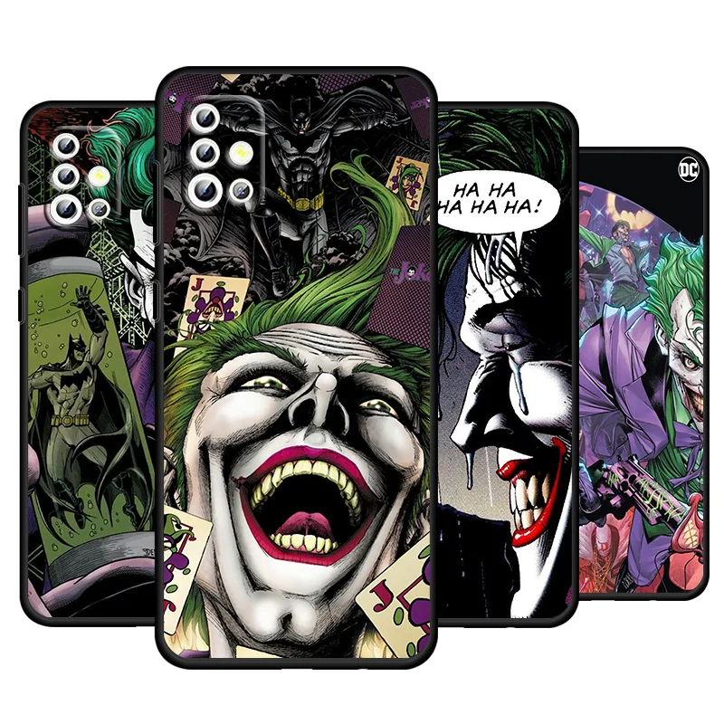 

Batman Clown Cool For Samsung Galaxy A04 A71 A52 A51 A31 A12 A21S A02S A01 4G 5G Silicone Soft Black Phone Case