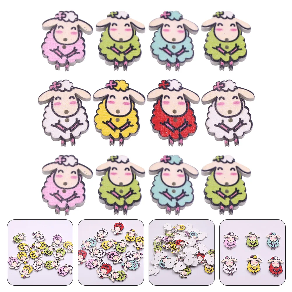 

Buttons Sewing Buttonsheep Snaps Scrapbooking Shirt Wooden Animal Coat Kids Toggleembellishments Cloth Knitting Woodsew Crafts