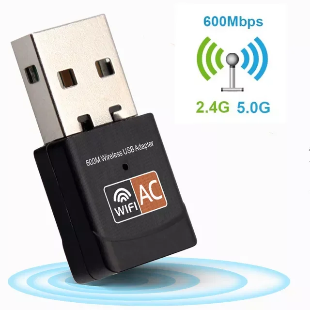 

USB Wi-fi адаптер 5 ГГц, Wi-fi адаптер 3,0 USB Ethernet Wi-fi антенна 600 м 1300 м Wi-fi адаптер 2,4G 5 ГГц Wi-fi ключ для ПК