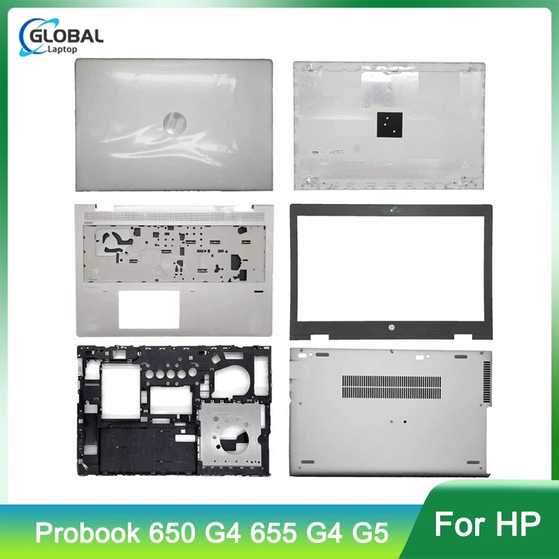 

New Laptop Case For HP Probook 650 G4 655 G4 G5 Lcd Back Cover/Front Bezel/Palmrest/Bottom Case Notebooks Housing Component