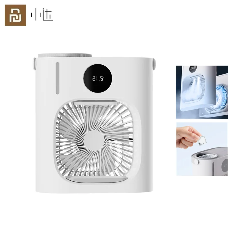 

Электрический вентилятор Youpin Xiaoda, настольный вентилятор с двойным распылителем, 3 скорости, низкий уровень шума