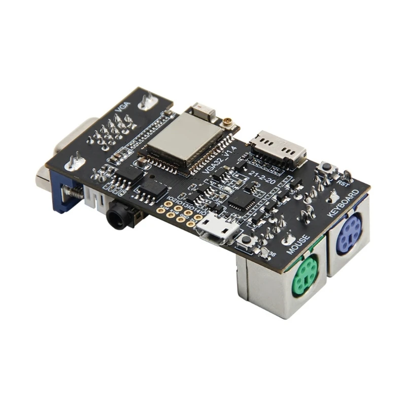 Модуль VGA32 VGA PSRAM V1.4 Контроллер PS/2 Мышь Клавиатуры Схемы Плата Графическая