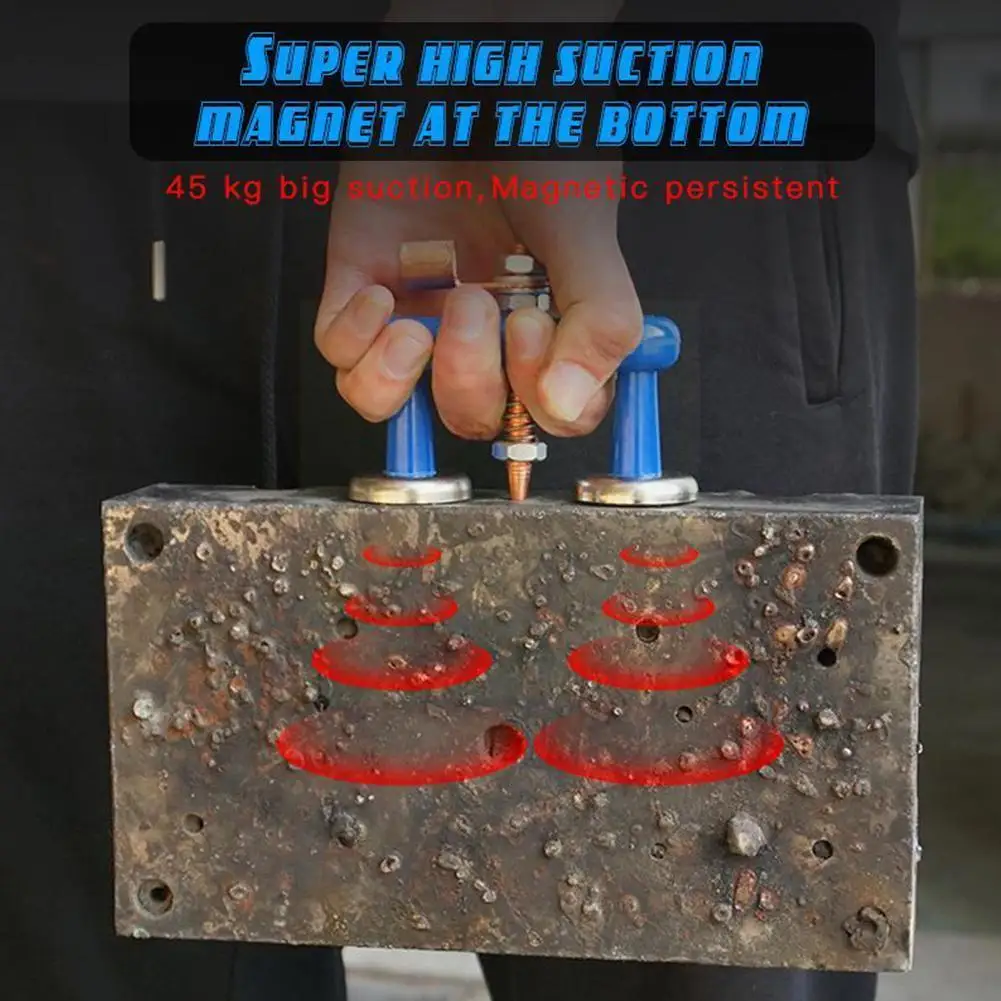 

Двойной/односторонний Магнитный сварочный зажим, фиксированный фотоэлемент для электрического сварочного зажима A6o1