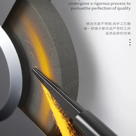 DIYPHONE Прецизионный пинцет из нержавеющей стали KS-11