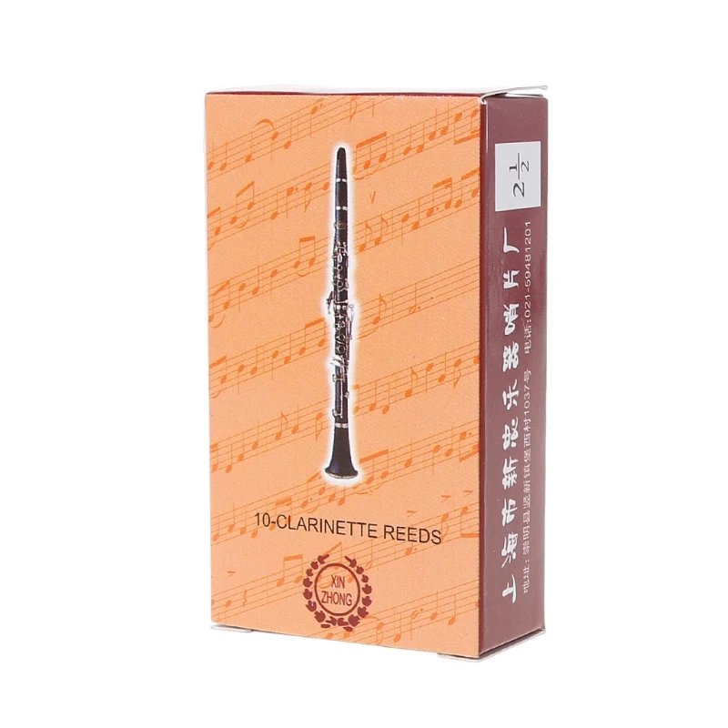 10 шт./компл. профессиональных бамбуковых тростей для комплекта кларнета Alto Strength 2
