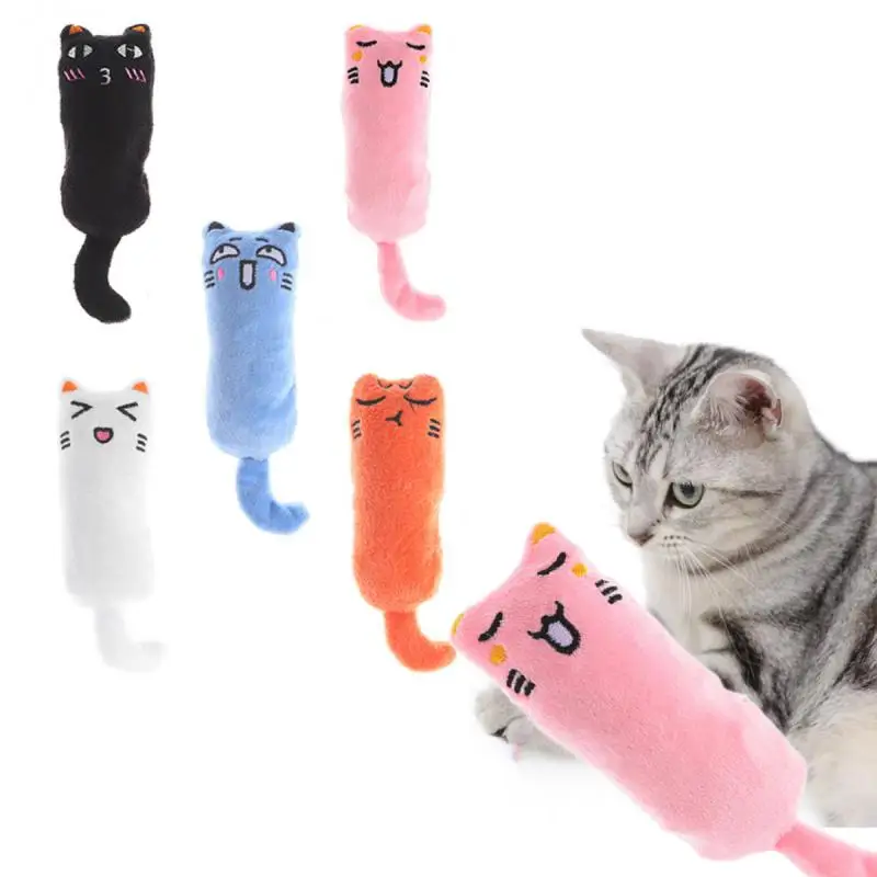 

Rustle Sound Catnip Toy Cats Products For Cute Cat Toys For Kitten Teeth Grinding Cat Plush Thumb Chewing Pet Accessories