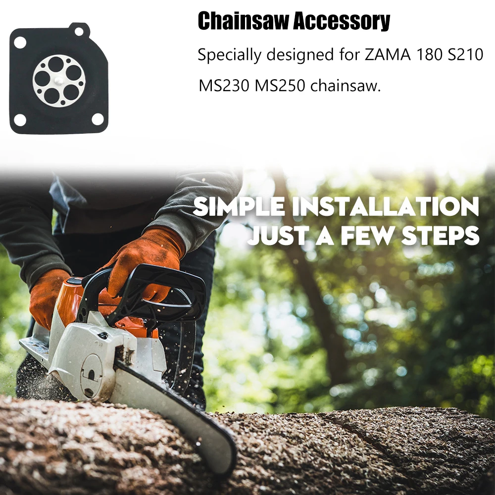 10 шт. комплект прокладок диафрагмы карбюратора запасные части для ZAMA 180 S210 MS230 MS250