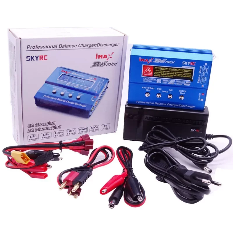 

Original SKYRC IMAX B6 mini Balance Charger Discharger For RC Helicopter Re-peak NiMH NiCD LiHV NiCd PB Li-ion Battery Charger