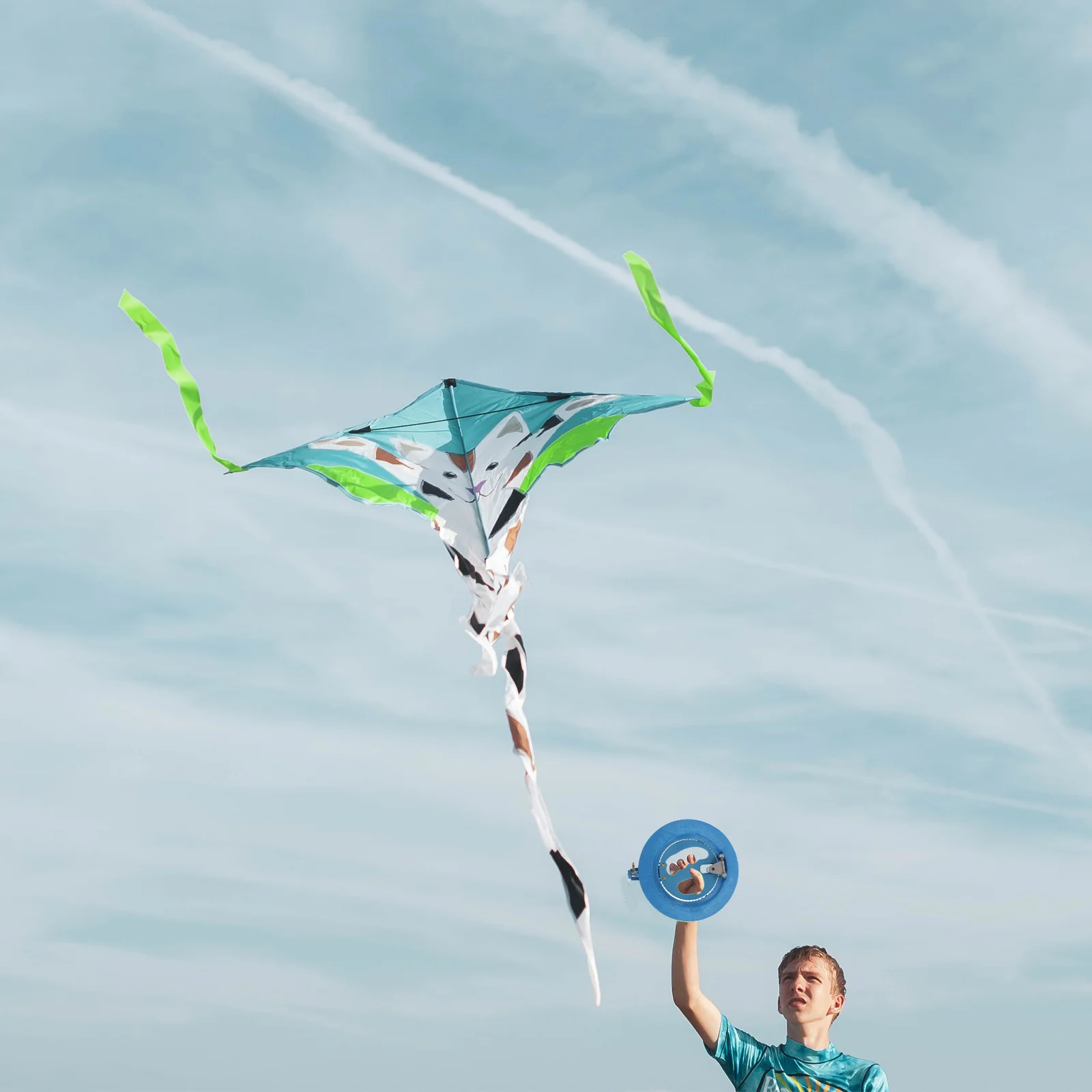 

Kite Winder Line Flying String Machine Spooling Spool Tool Hand Wheel Tools Reel Abs Shaft Kit Fly Handle