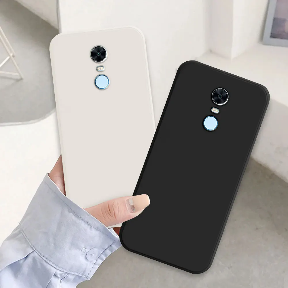 Чехол для Redmi 5 Plus A1 A2 + 6A 8A цветной Силиконовый противоударный чехол телефона Xiaomi 6