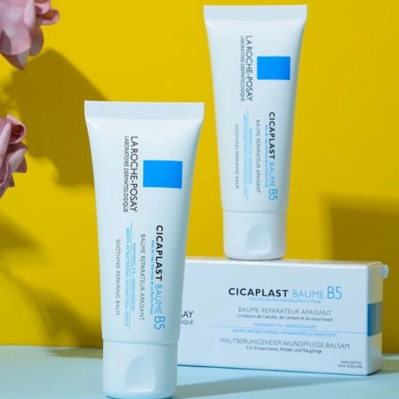 

100ml La Roche Posay Cicaplast Baume B5 Facial Cream Repair Damaged Skin Diminishes Imperfections Nourishing Hydrating Face Care