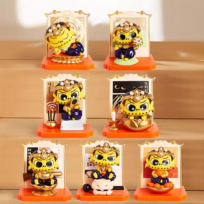 FUFUTIETIE богатство Бог Хуан кайшен серия глухая коробка загадочная милая Аниме