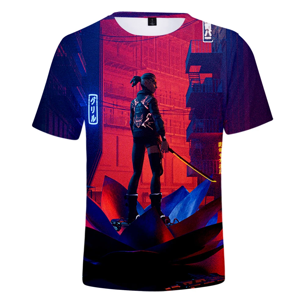 

Blade Runner Black Lotus 3D T-shirt loose short-sleeved casual all-match neutral T-shirts top