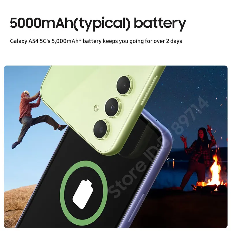 2023 New Samsung Galaxy A54 5G Smartphone Exynos 1380 6.4