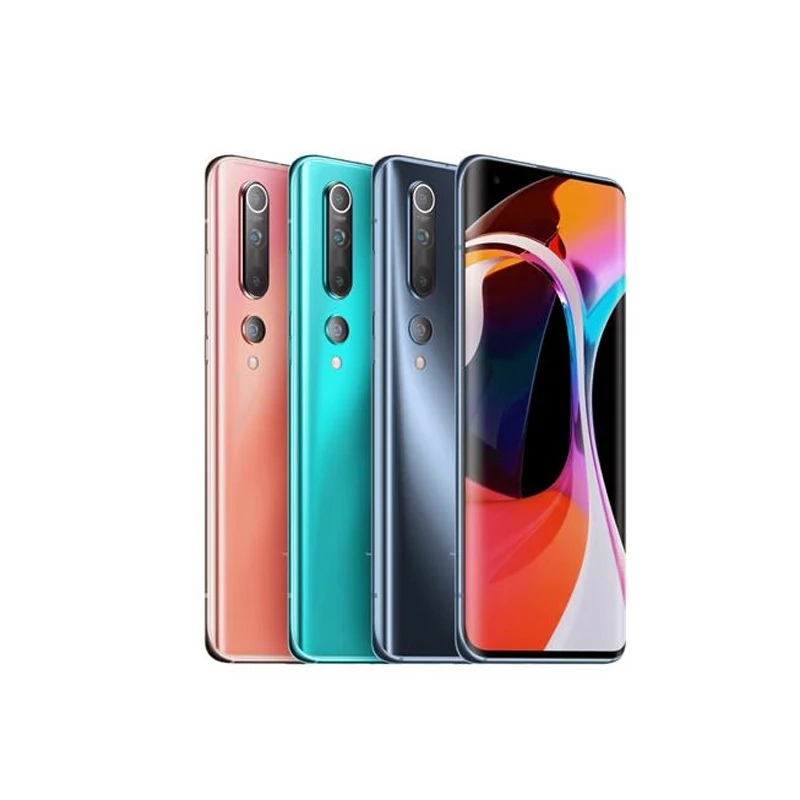 Сотовый телефон Xiaomi 10 5G мобильный Global rom Snapdragon 865 4780 мАч аккумулятор камера MIUI 11