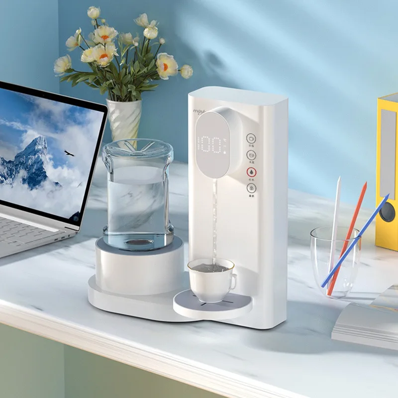 Desktop Smart Automatic Hot Warm Portable Electric Water Dispenser Drink Water Bottle Barreled Gallon Pump for Home Office 220V
