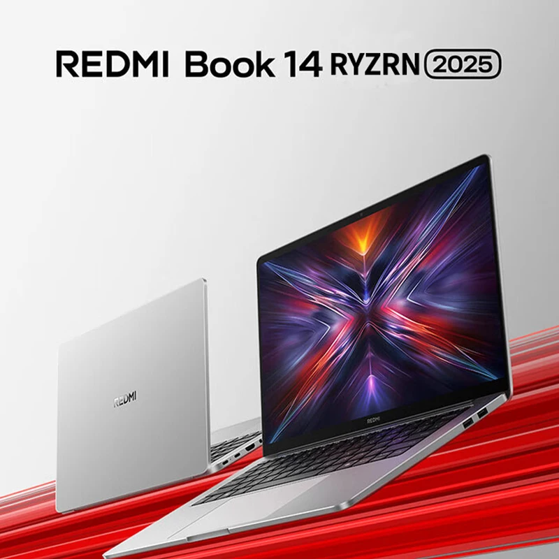 Ноутбук Xiaomi Redmi Book 14 2025 Ryzen 7-7735HR5-7535H Radeon 680M660M RAM 16 ГБ 512 ГБ SSD 14-дюймовый экран 60 Гц Тонкий ПК для ноутбука (art.: 3920cef7d092d) - 3920cef7d092d