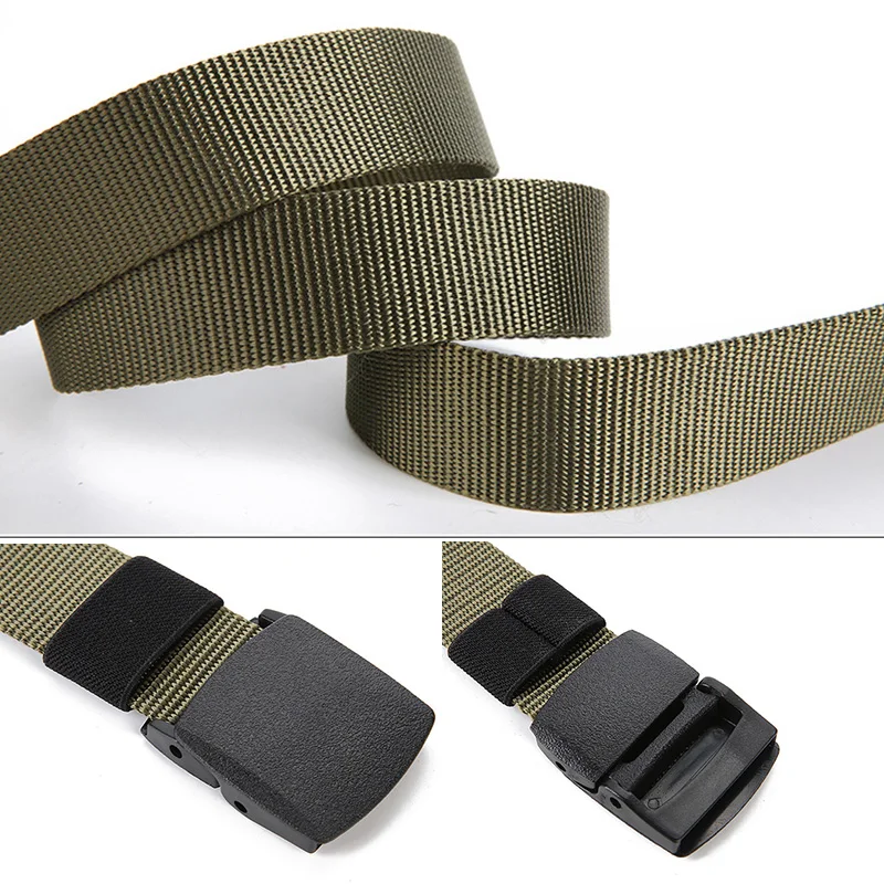 Men's Military Automatic Buckle Nylon Belt Outdoor Hunting Multifunctional Tactical Canvas Belt High Quality Men's Military Belt 6 Men's Military Automatic Buckle Nylon Belt Outdoor Hunting Multifunctional Tactical Canvas Belt High Quality Men's Military Belt 6