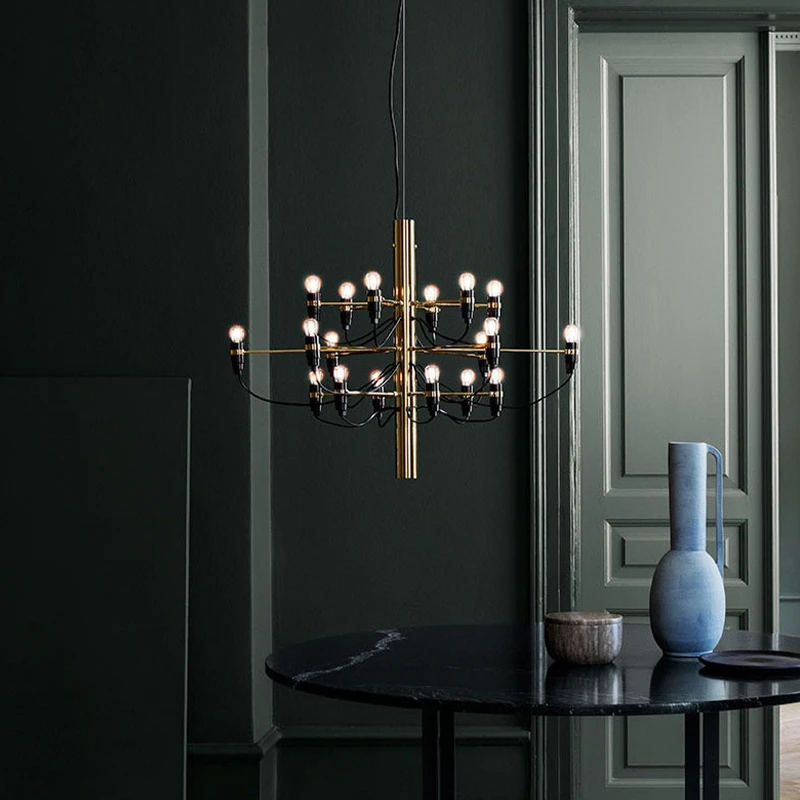 

Nordic Midsummer Fruit Restaurant LOFT Chandelier Light Hotel Villa for Living Room Staircase Modern Pendant Lamp Indoor Decor