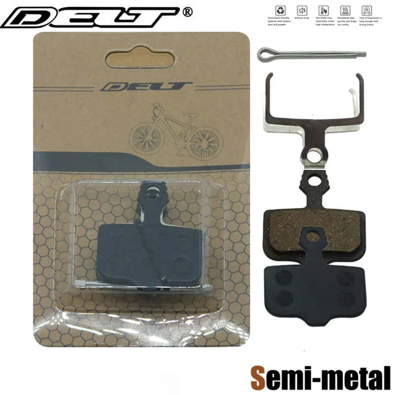 

2 Pair Bicycle Disc Brake Pads Pin For SRAM AVID Elixir E1/3/5/7/9 ER/CR XO XX 841 Semi-Metallic Mountain E-BIKE Accessories