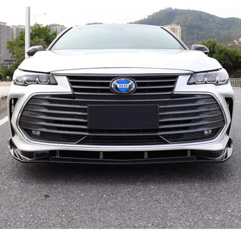 Сплиттер для губ переднего бампера из АБС-пластика 3 шт. Toyota Avalon противоударный