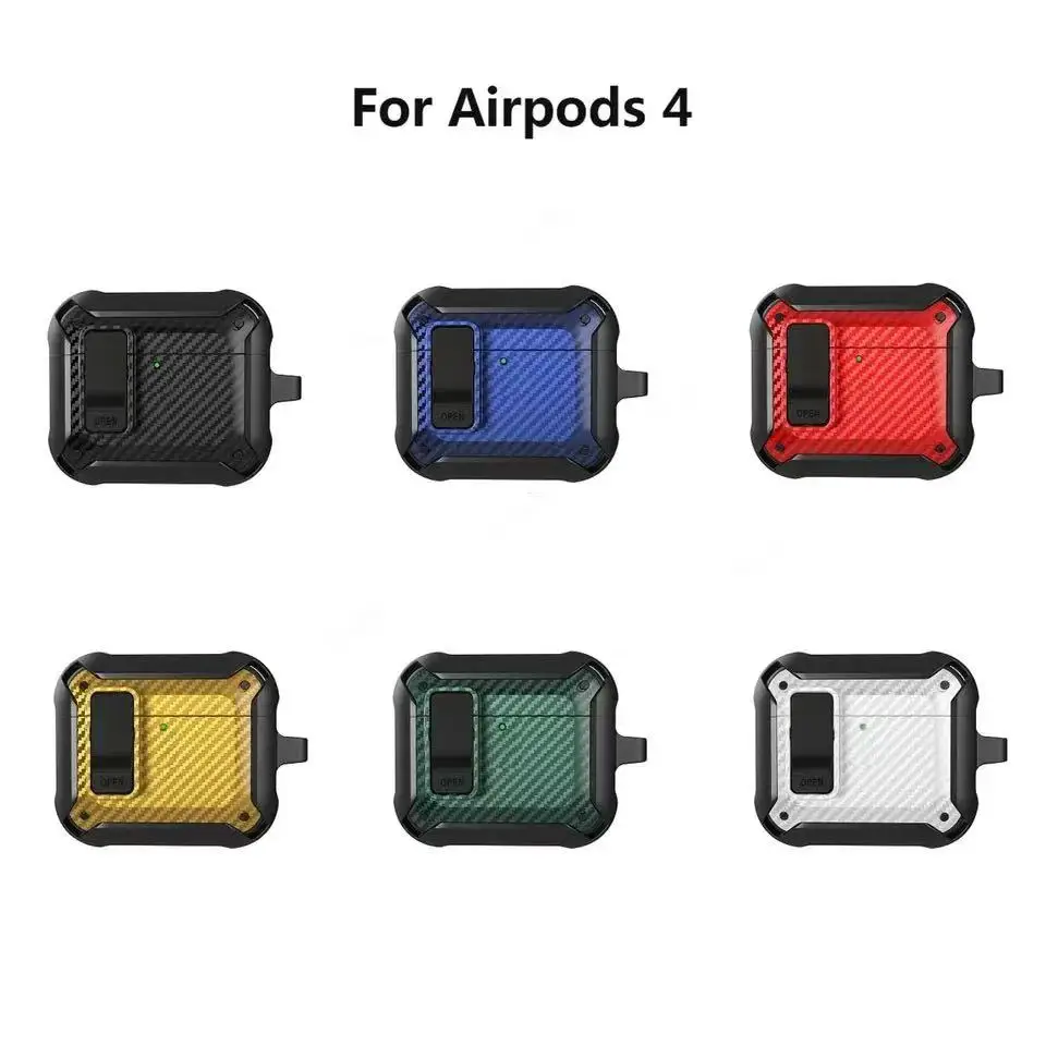 Чехол для Airpods 4 цвет в ассортименте