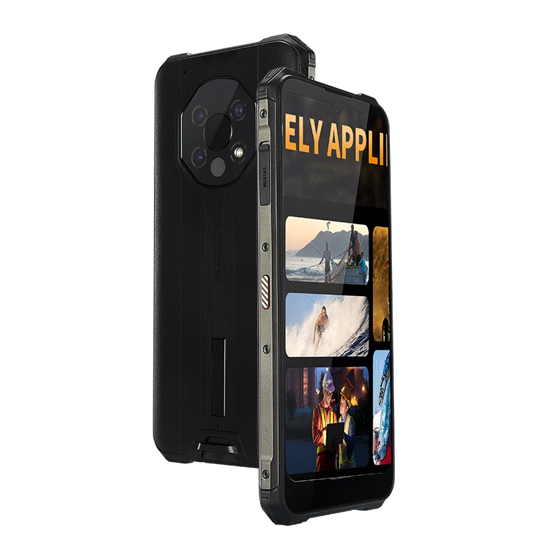 

HUGEROCK WP13 ip68 waterproof rugged 5g smartphone 5280 mah battery android mobile phone high sensitivity temperature sensor
